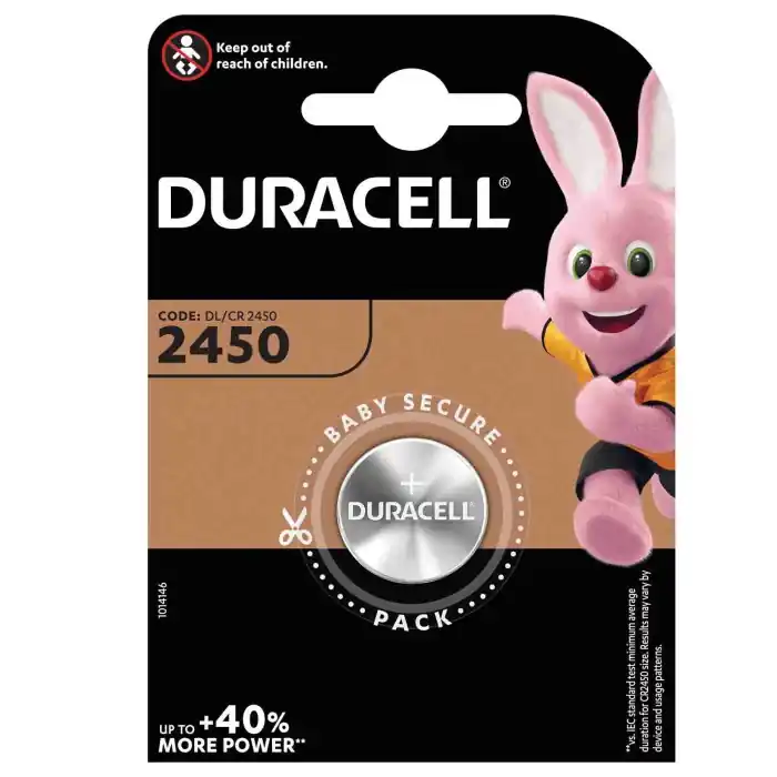 Duracell Elettronica "2450" 1 Pz Pile E Batterie Ultime Pezzi
