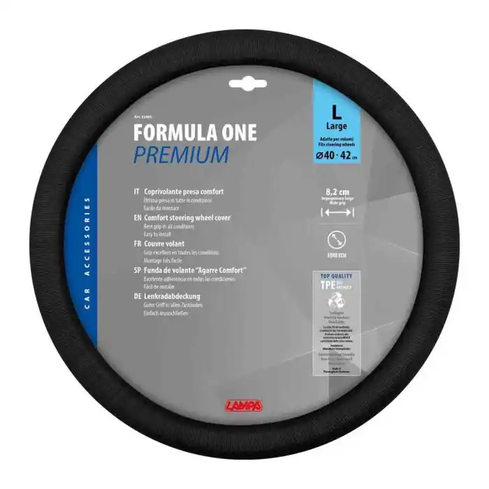 Promo Stagionale Formula One Coprivolante In Poliestere L Ø 40/42 Cm Coprivolanti In Poliestere Coprivolanti