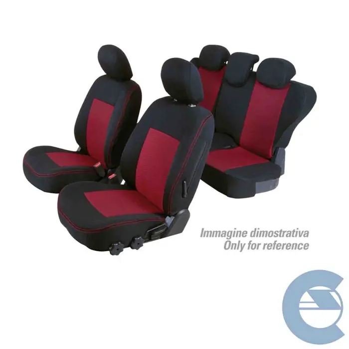 Set Coprisedili Superior Nero/rosso Alfa Romeo 159 4p Serie 10000 Coprisedili Su Misura Promozione