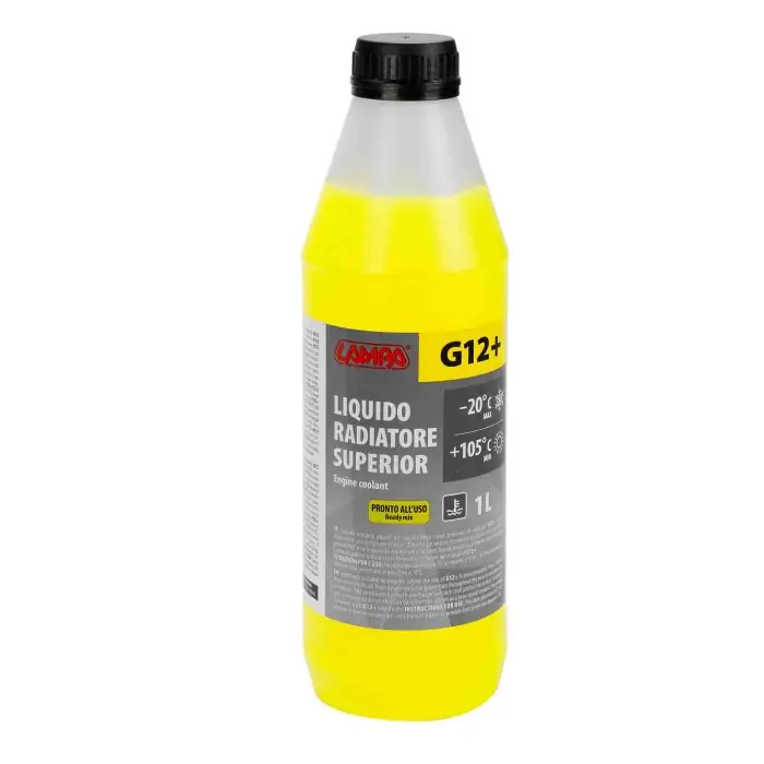 Superior Giallo G12+ Liquido Antigelo Radiatore ( 20°c) 1 L Liquido Antigelo Radiatore Lampa Bestseller