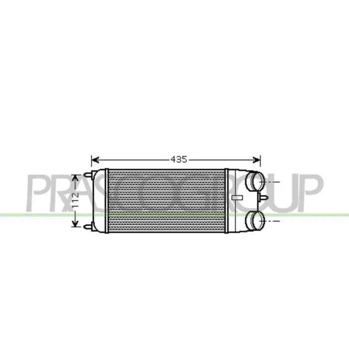 Intercooler Per Citroen C2 Dal 2008 Al 2010 Di Tendenza