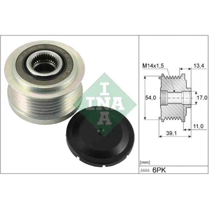 Prezzo Conveniente Dispositivo ruota libera alternatore 535 0311 10 SCHAEFFLER INA per OPEL FIAT