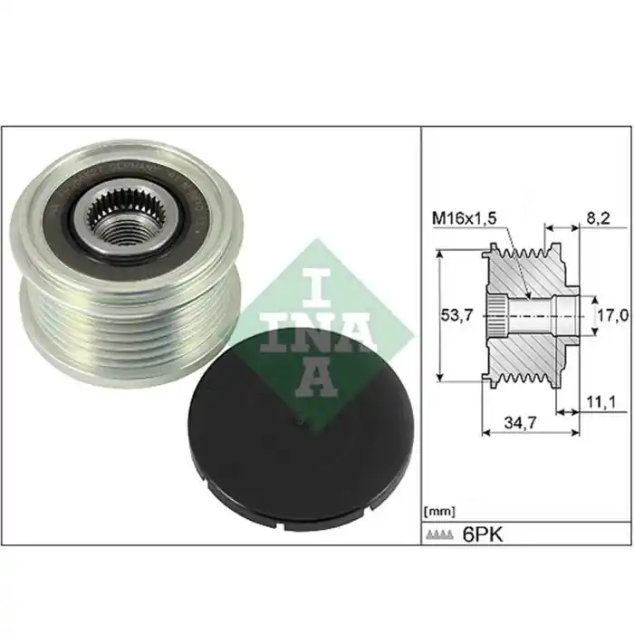 Dispositivo ruota libera alternatore 535 0327 10 SCHAEFFLER INA per OPEL Miglior Prezzo