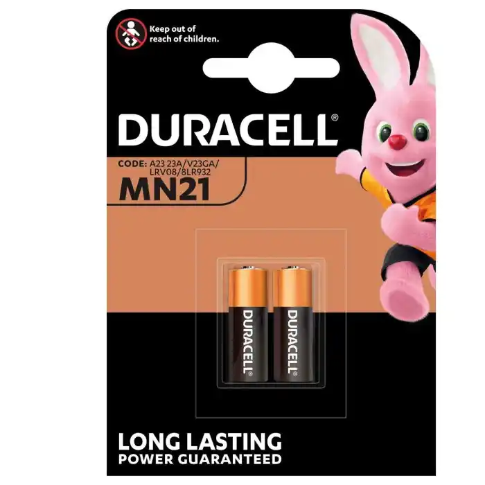 Duracell Sicurezza "mn21" 2 Pz Pile E Batterie Prezzo Conveniente