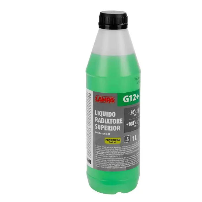 Superior Verde G12+ Liquido Antigelo Radiatore ( 36°c) 1 L Liquido Antigelo Radiatore Lampa Compra Online