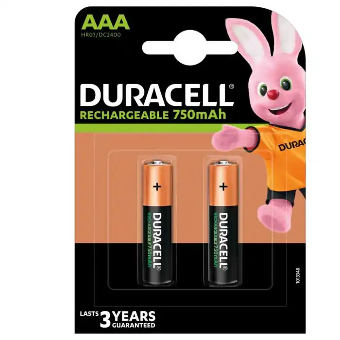 Di Tendenza Duracell Recharge Plus Mini Stilo "aaa" 2 Pz Pile E Batterie
