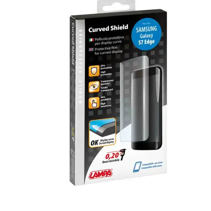 Prezzo Conveniente Curved Shield Pellicola Protettiva Per Display Curvi Samsung Galaxy S7 Edge Protezioni Schermo
