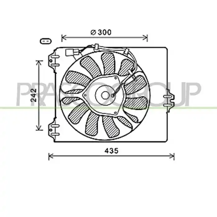 Ventola Per Fiat Sedici Dal 2007 Al 2013 Professionale