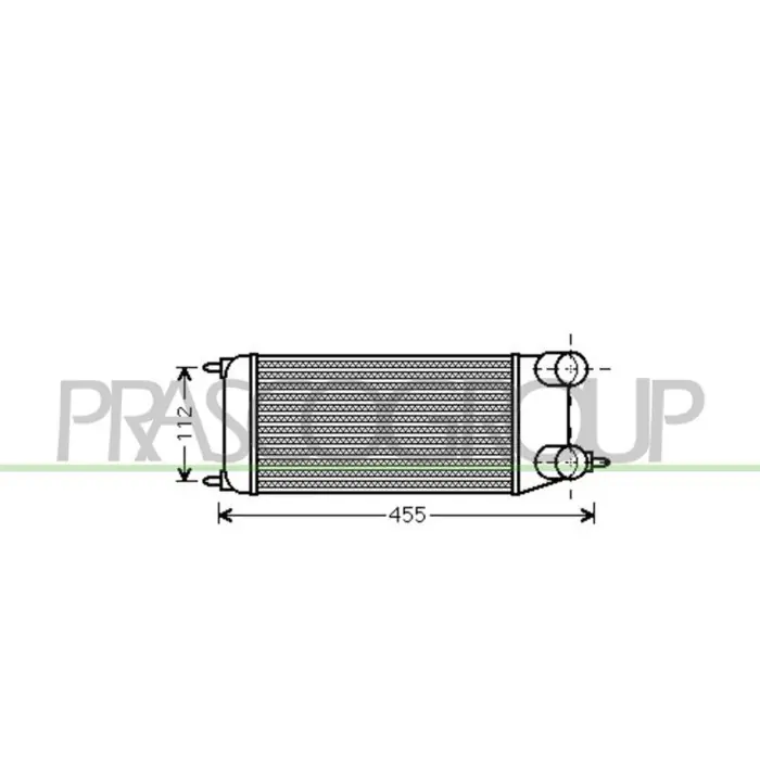 Spedito Oggi Intercooler Per Citroen Jumpy / Dispatch Dal 2007 Al 2016