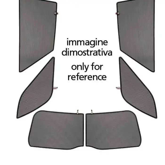 Promozione Kit Tendine Privacy 4 Pz Volkswagen T-roc Tendine Privacy Su Misura Set Completo Tendine Privacy Su Misura
