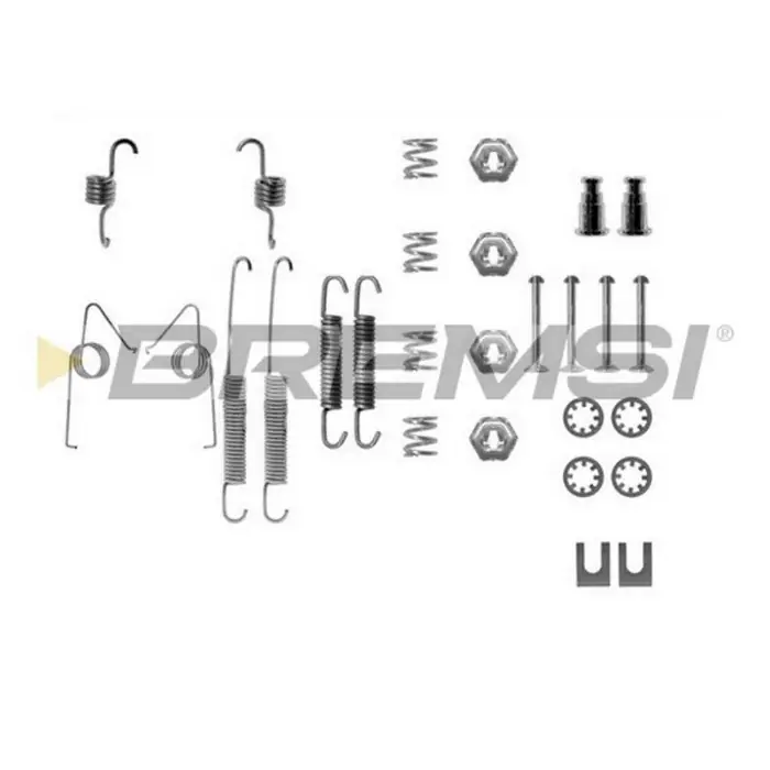 Kit Accessori Ganasce Freno Posteriore Ford Sierra 2 Volumi/coda Spiovente Panther Kallista Sk0614 6530614 Bremsi Consegna Rapida