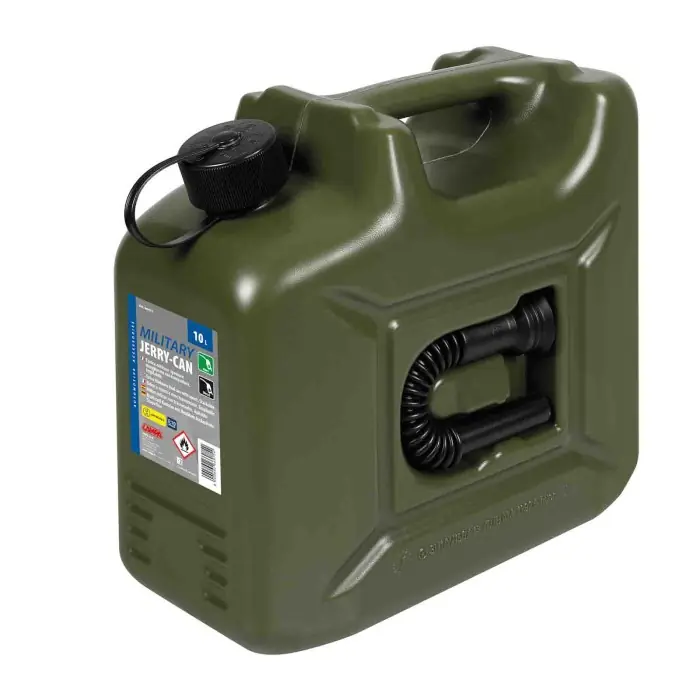 Bestseller Tanica Carburante In Polietilene Modello Militare 10 L Taniche Taniche