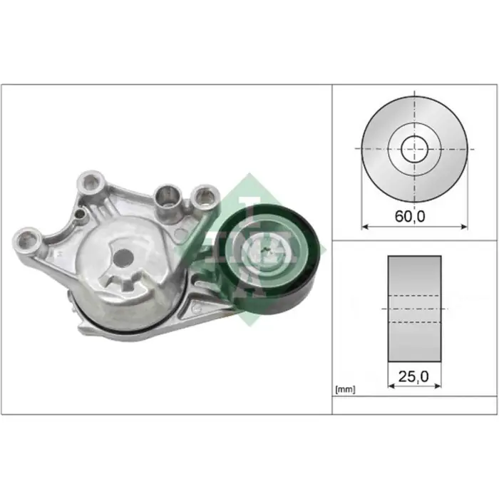 Miglior Prezzo Tendicinghia Cinghia Poly-V 534 0654 10 SCHAEFFLER INA per PEUGEOT Citroen OPEL