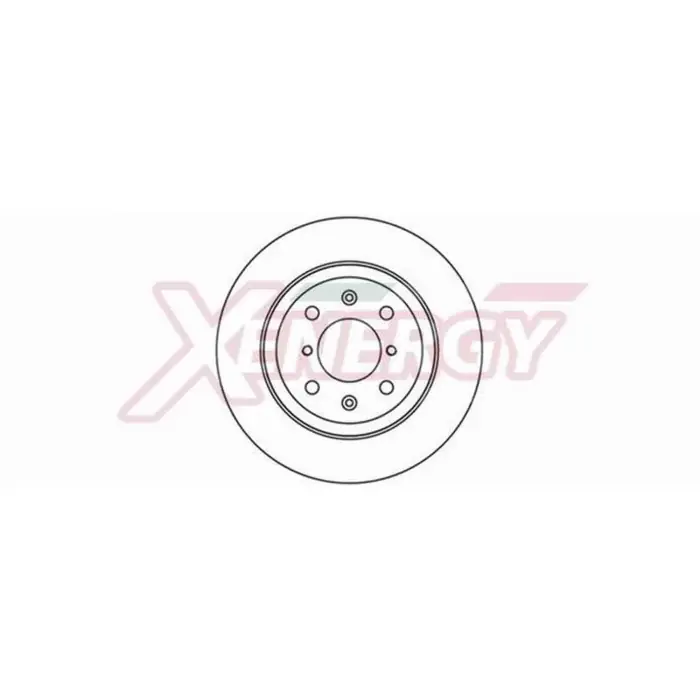 Coppia Dischi Freno X602163 AP XENERGY per OPEL SUZUKI SUBARU Sconto