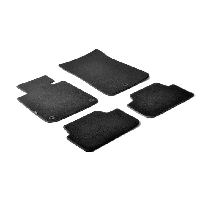 Popolare Set Tappeti Su Misura In Moquette Bmw Serie 1 (e81)-serie 1 (e87)-serie 1 Cabrio (e88)-serie 1 Coupè (e82) Tappeti Su Misura