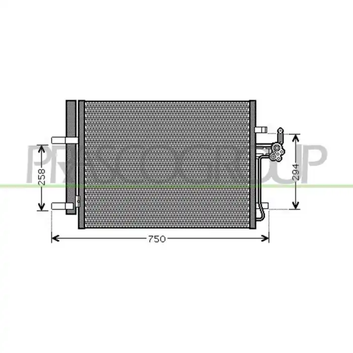 Direttamente Dal Produttore Condensatore Per Ford Galaxy Dal 2006 Al 2010