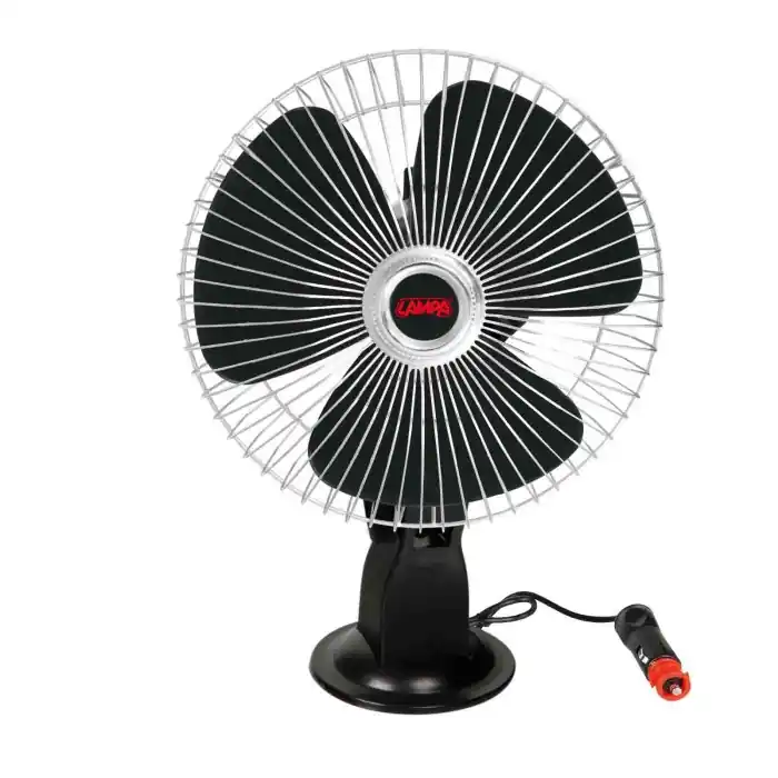 Chrome Fan Ventilatore Con Ventosa Ø 8" 24v Ventilatori Scaldini Termico Ultimissimo Modello