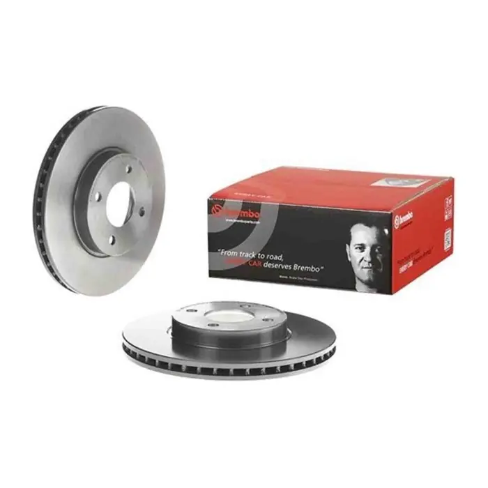 Spedito Oggi Coppia Dischi Freno 09.C543.11 BREMBO per NISSAN