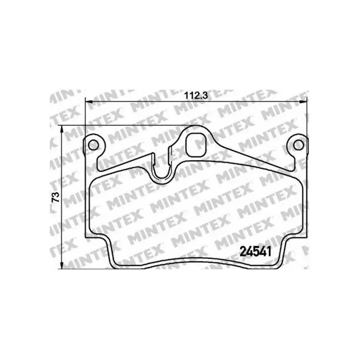 Pastiglie Freno Mercedes-benz Classe E Coupé 2009 01-2016 12 Mintex Promo Stagionale