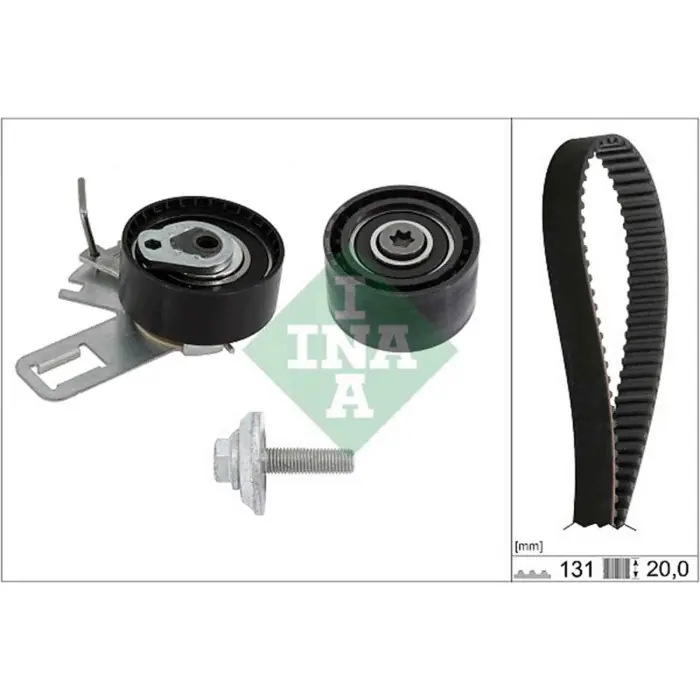 Kit cinghie dentate 530 0760 10 SCHAEFFLER INA per PEUGEOT Citroen FORD TOYOTA Affare