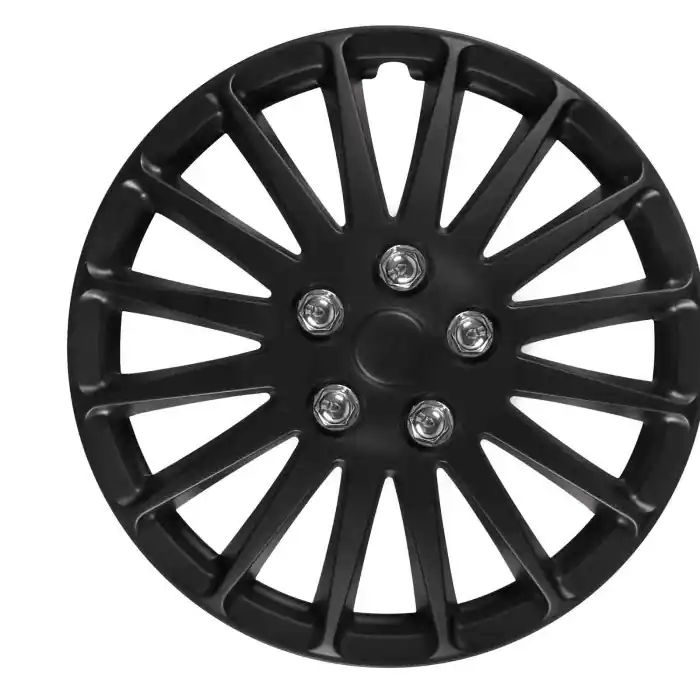 C 071 X Treme Set 4 Copricerchi Ø 13" Nero Opaco Copricerchi 4 Pz Verniciati Speciali Copricerchi Offerta Limitata