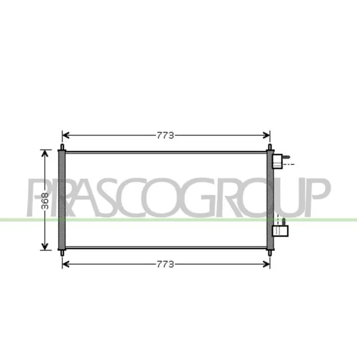 Condensatore Per Ford Transit/tourneo - Connect Dal 2003 Al 2006 Compra Oggi Stesso