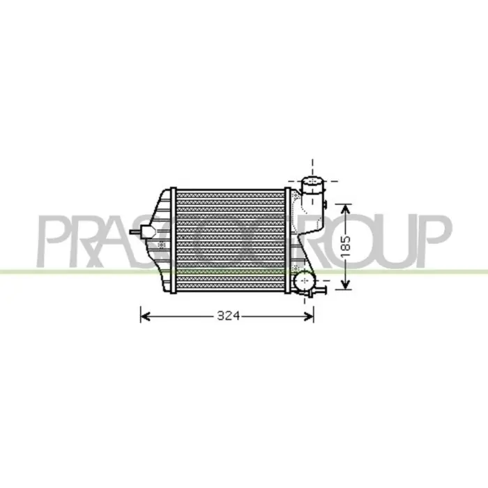 Intercooler Per Fiat Idea Dal 2003 Al 2005 Offerta