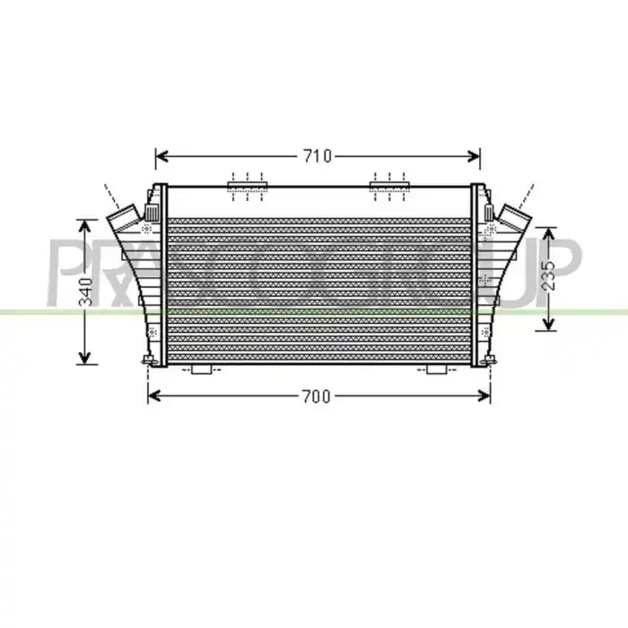 Ultima Occasione Intercooler Per Fiat Croma Dal 2005 Al 2007
