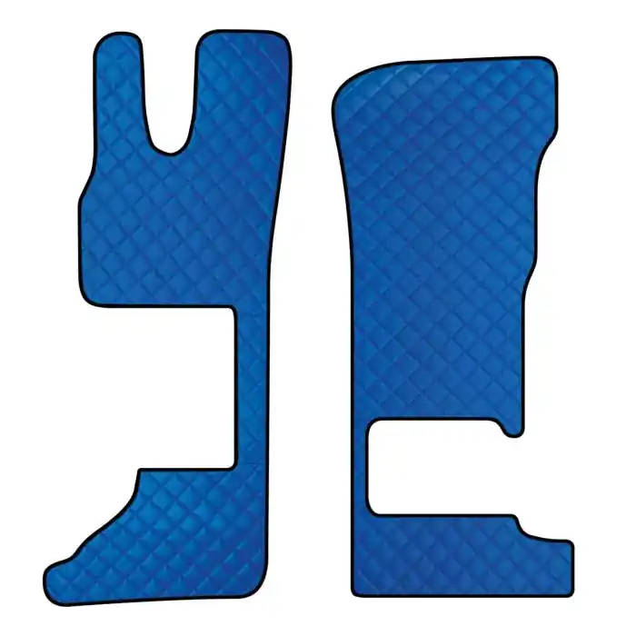 Must-Have Coppia Tappeti In Skeentex Blu Daf Xg-xg+ Coppia Tappeti Su Misura In Skeentex Tappeti Su Misura In Skeentex