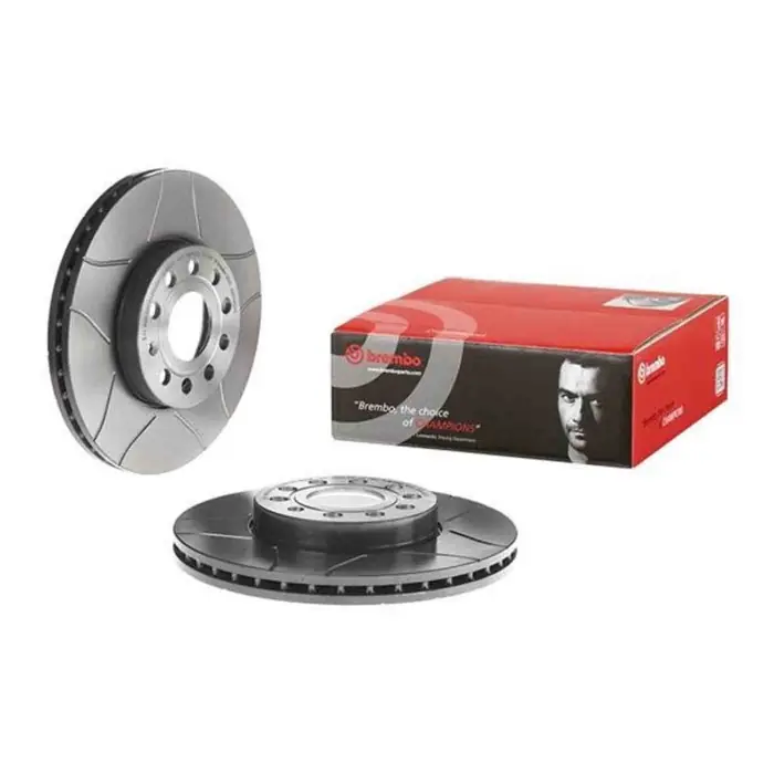 Offerta Lampo Coppia Dischi Freno 09.9145.75 BREMBO per AUDI VW SEAT SKODA