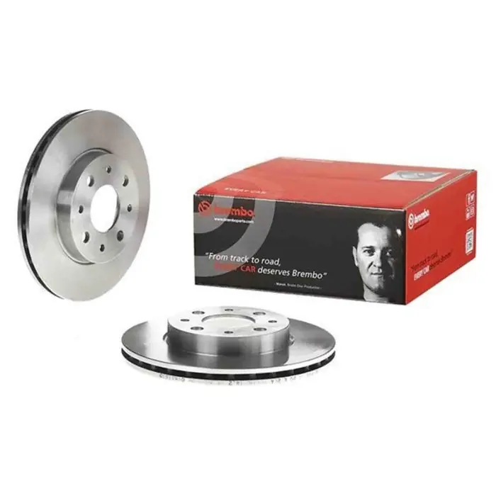 Coppia Dischi Freno 09.8616.10 BREMBO per FORD FIAT Professionale
