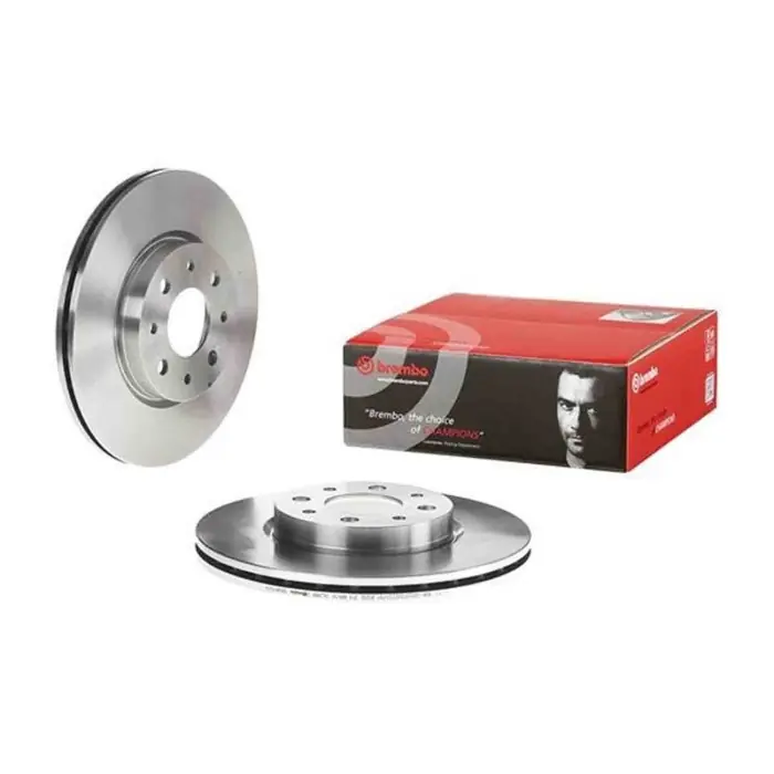 Consegna Rapida Coppia Dischi Freno 09.5870.14 BREMBO per FIAT ALFA ROMEO LANCIA
