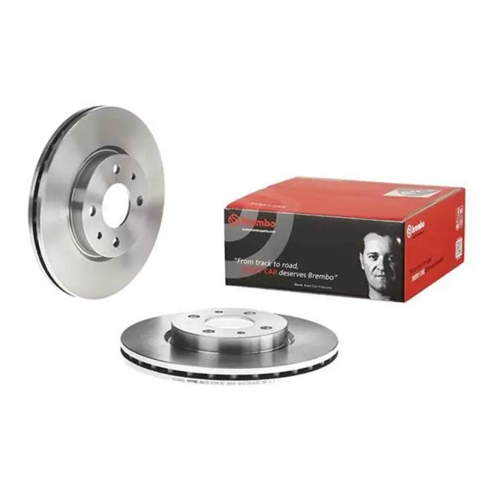 Coppia Dischi Freno 09.5843.10 BREMBO per PEUGEOT CITROEN FIAT ALFA ROMEO LANCIA Ultime Pezzi