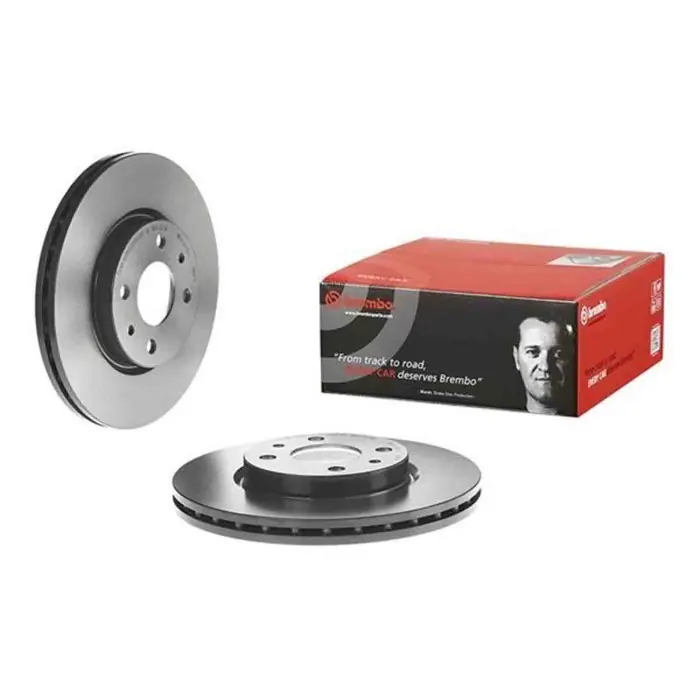 Coppia Dischi Freno 09.5843.11 BREMBO per PEUGEOT CITROEN FIAT ALFA ROMEO LANCIA Bestseller