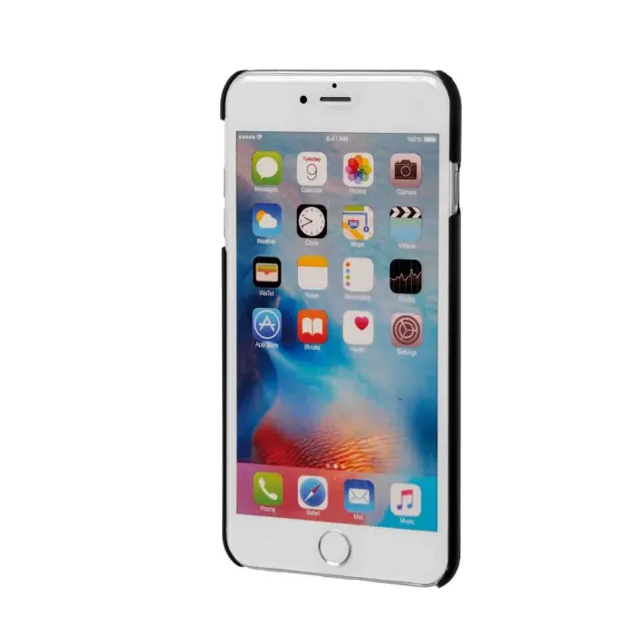 Stylish Cover Gommata Sottile Apple Iphone 6 Plus/6s Plus Nero Stylish Cover Gommata Custodie E Cover Offerta