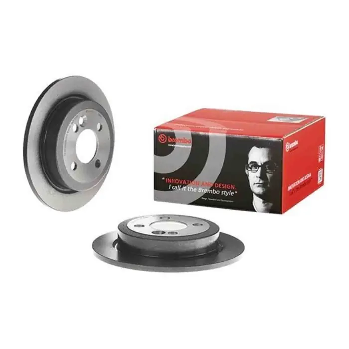 Reso Gratuito Coppia Dischi Freno 08.9163.21 BREMBO per MINI