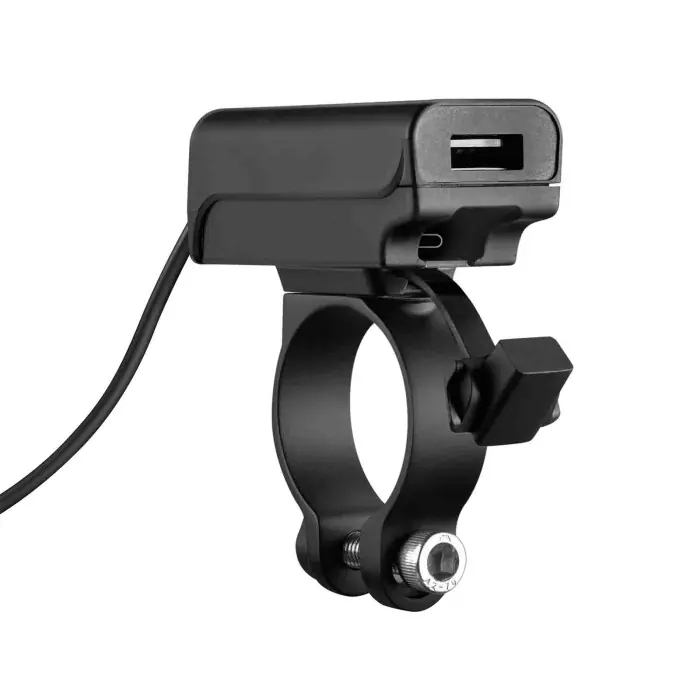 Ultime Pezzi Trek X Caricatore Usb Con Doppia Presa Usb (usb A + Usb C) Resistente Alla Pioggia Accessori