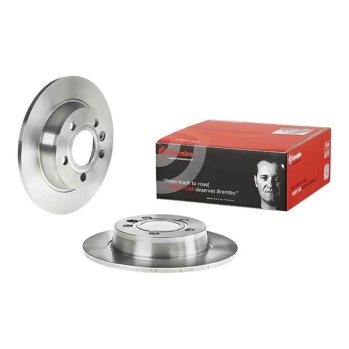 Più Venduto Coppia Dischi Freno 08.6935.10 BREMBO per VW FORD SEAT