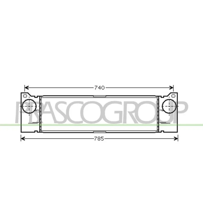 Prezzo Conveniente Intercooler Per Mercedes V Class - Vito (w639) Dal 2003 Al 2010