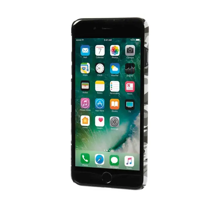 Stylish Cover Gommata Sottile Apple Iphone 7 Plus/8 Plus Grey Camo Stylish Cover Gommata Custodie E Cover Affare