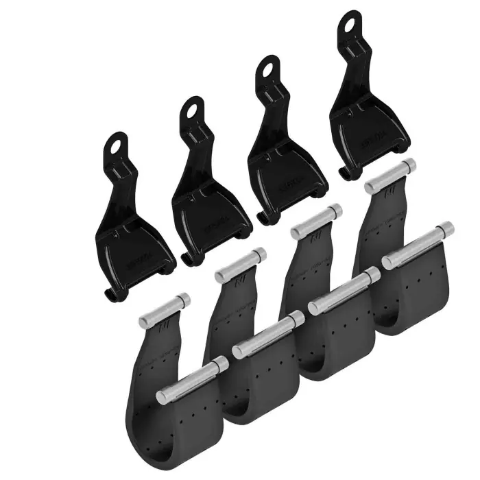 Kit 4 Cinghie Per Barre Snap F2 Citroen C4 Cactus Attacchi Railing Standard Barre Portatutto Auto Nuovo Arrivo