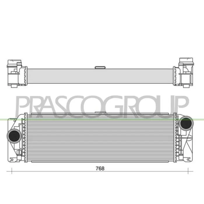Intercooler Per Mercedes Sprinter Dal 2018 Solo Oggi