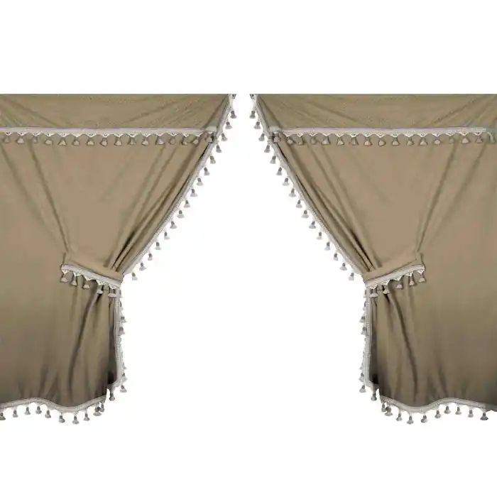 Miglior Prezzo Premiere Set Tende In Microfibra Per Camion Beige Tende Tende