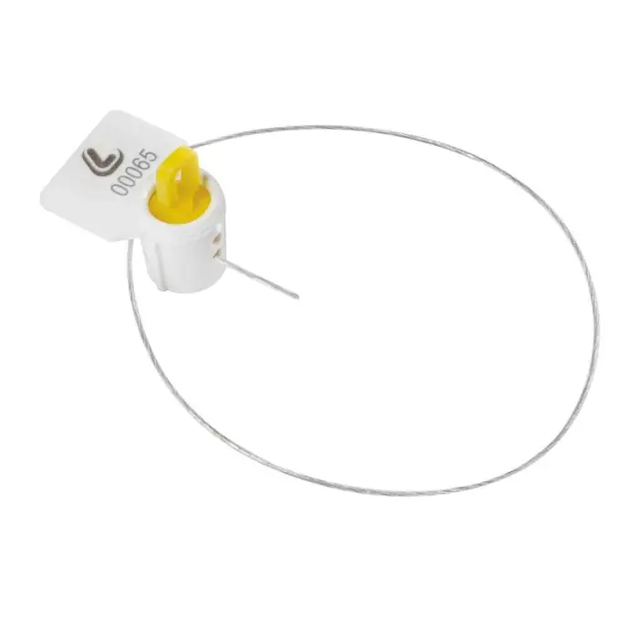 Prezzo Scontato Set 10 Sigilli Di Sicurezza Cavo In Acciaio Inox Con Guaina In Pvc Sigilli Sigilli E Portadocumenti