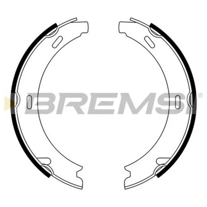 Kit Ganasce Freno Stazionamento Posteriore Mercedes-benz 190 (w201) Gf0302 1244200220 S.f. Lucas Girling Bremsi Promo Stagionale
