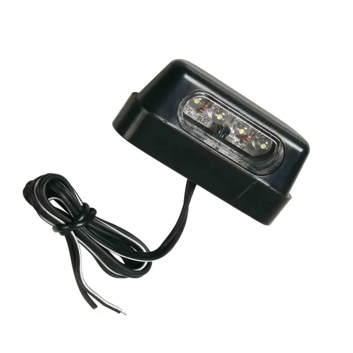 Vendita Finale Luce Targa A 4 Led Bianco Omologato Fanali
