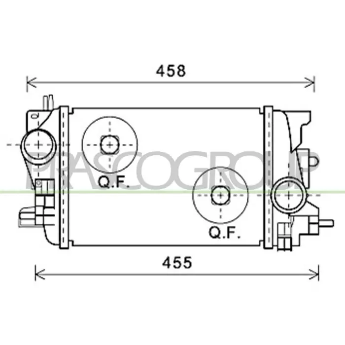 Intercooler Per Opel/vauxhall Meriva B Dal 2010 Al 2013 Occasione