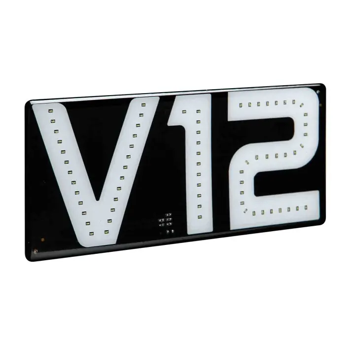 Emblema Luminoso 24v V12 Bandiere Ed Emblemi Decorazioni Luminose Subito Disponibile