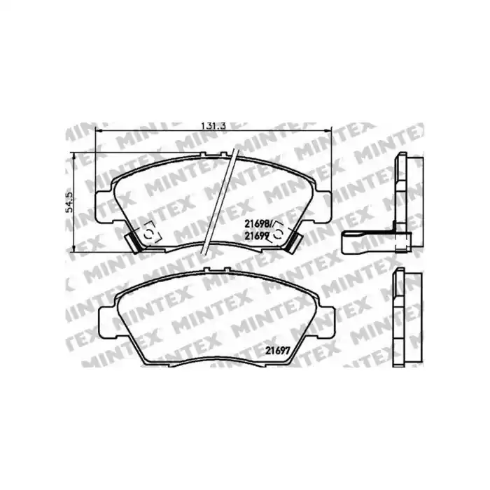 Pastiglie Freno Fiat Tipo 1.9 D 1991 07-1995 08 Mintex Subito Disponibile