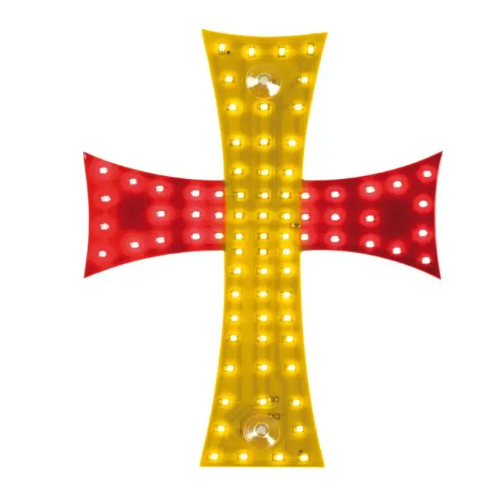 Soddisfatti O Rimborsati Croce A Led 24v Spagna Bandiere Ed Emblemi Decorazioni Luminose